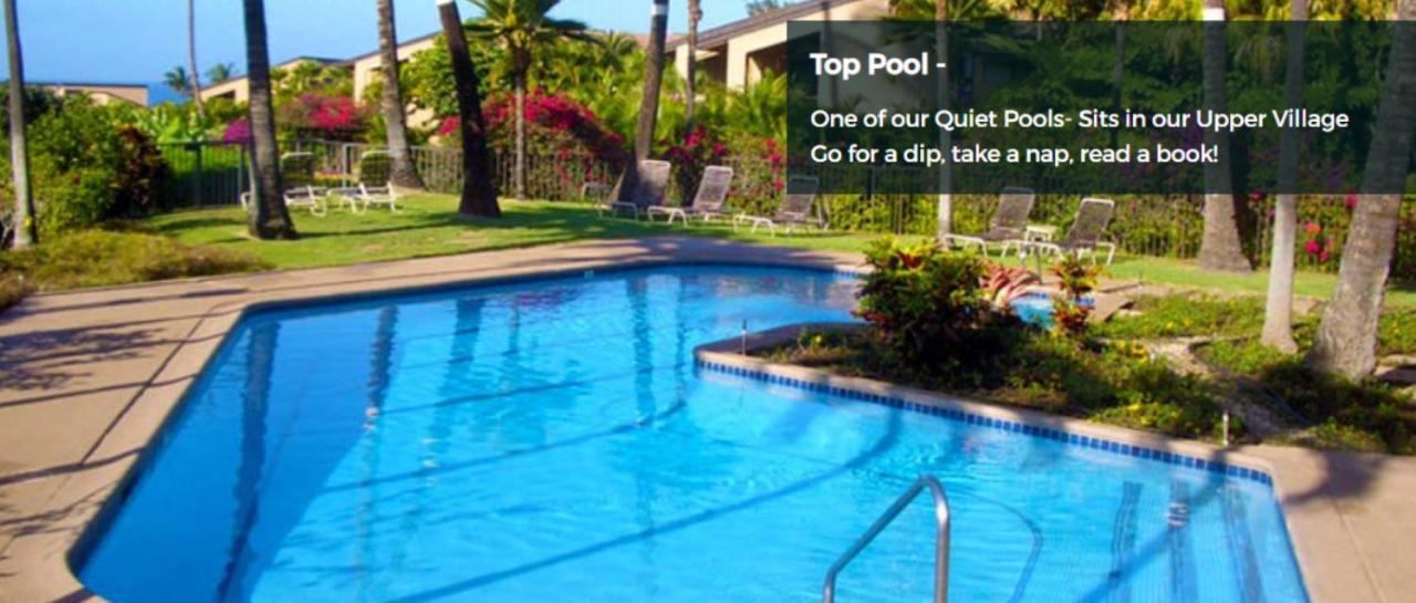 9B Ekahi Village-Studio Bath, Garden View - 1 Minute Stroll To Beach! Wailea  Extérieur photo